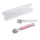 Melii Luxe Detachable Spoon & Fork - Pink