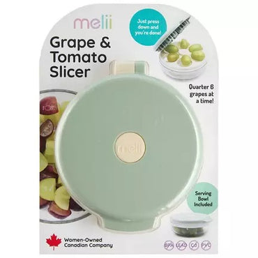 Melii Grape & Tomato Slicer packaging on a white background