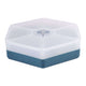 Melii Luxe Hexagon Box Blue Horizontal