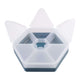 Melii Luxe Hexagon Box Blue Open 2