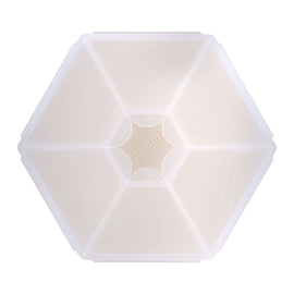 Melii Luxe Hexagon Snackle Box Ivory