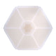 Melii Luxe Hexagon Snackle Box Ivory