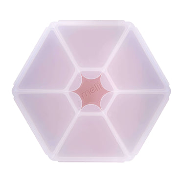 Melii Luxe Hexagon Snackle Box Pink