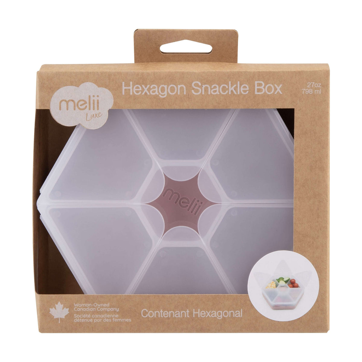 Melii Luxe Hexagon Snackle Box Bundle - BentoBliss