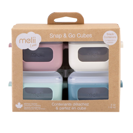 Melii Luxe Snap & Go Cubes Set 4