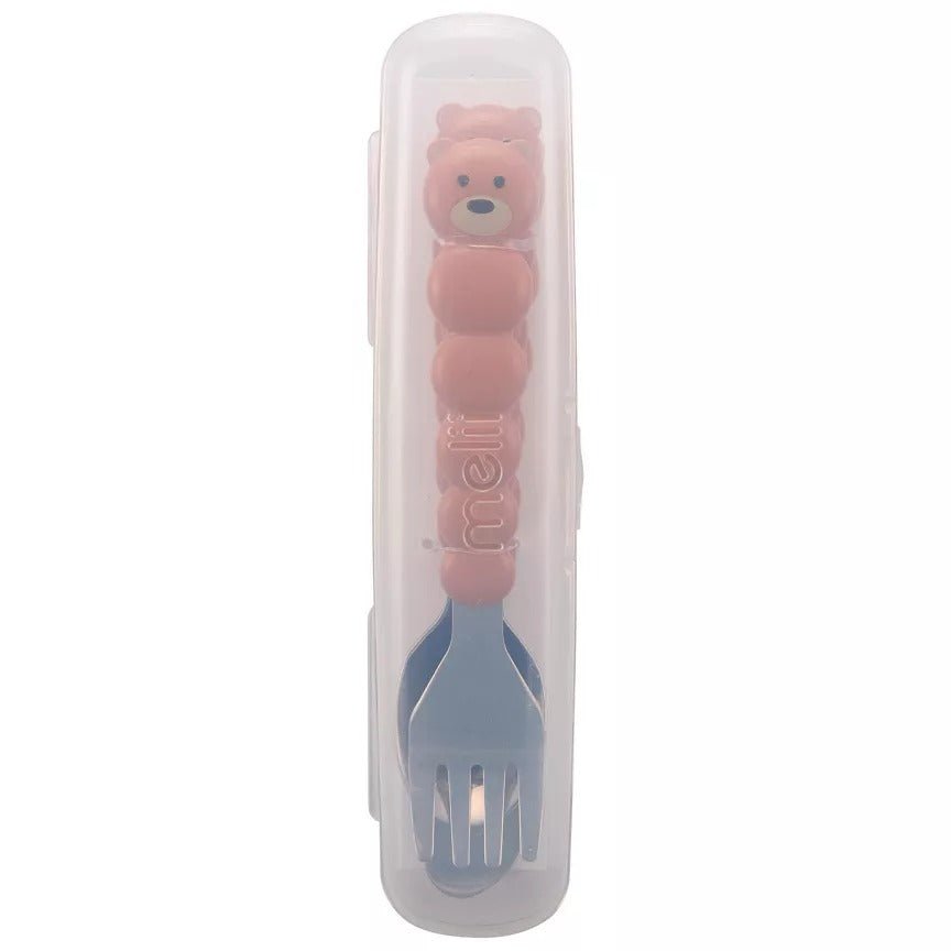 Melii 4 Piece Utensils and Travel Case - BentoBliss