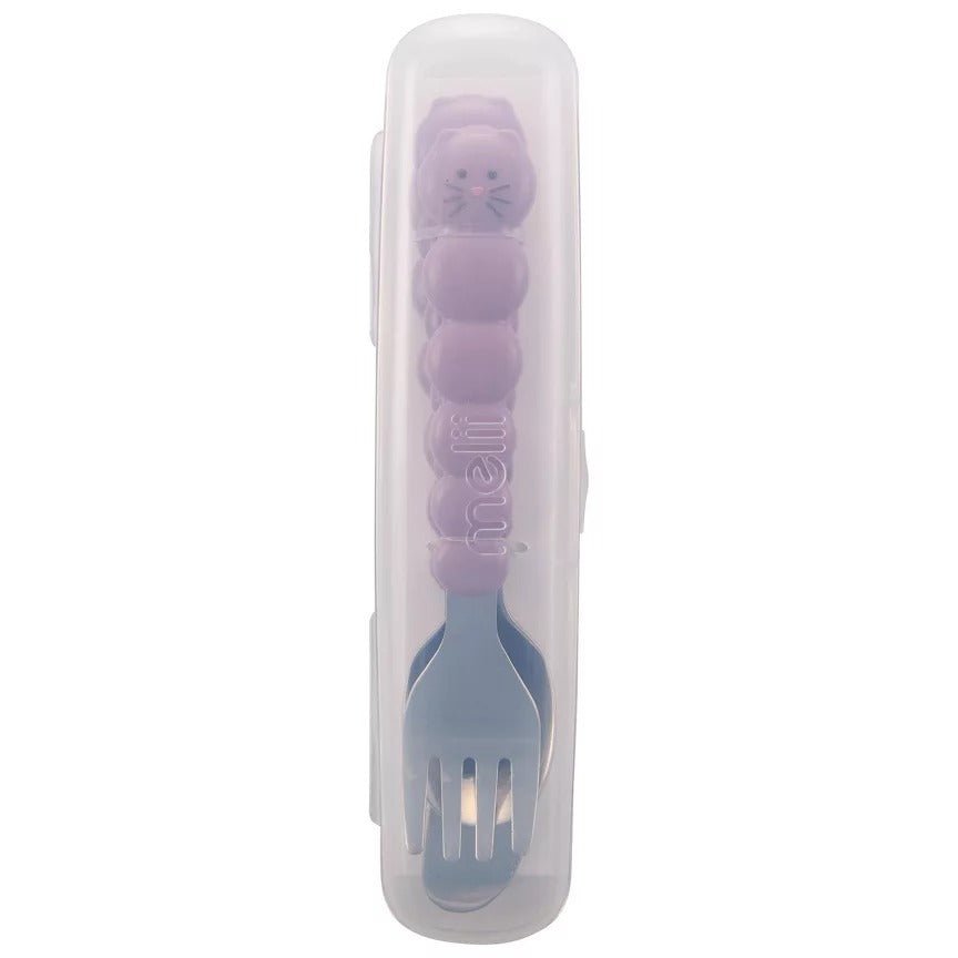 Melii 4 Piece Utensils and Travel Case - BentoBliss