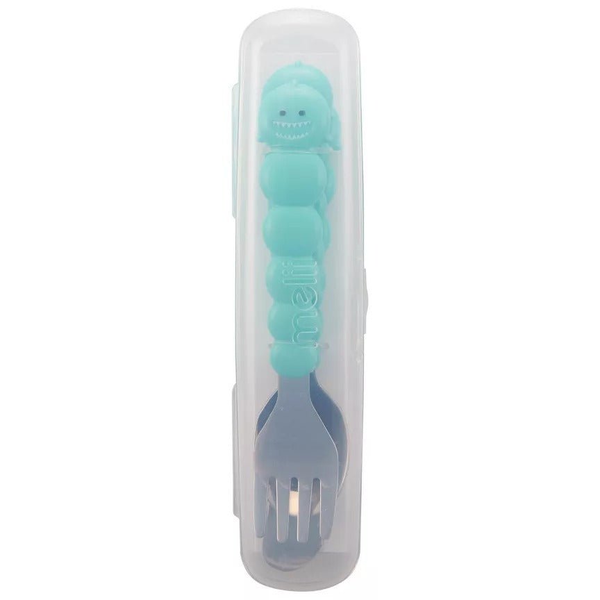 Melii 4 Piece Utensils and Travel Case - BentoBliss