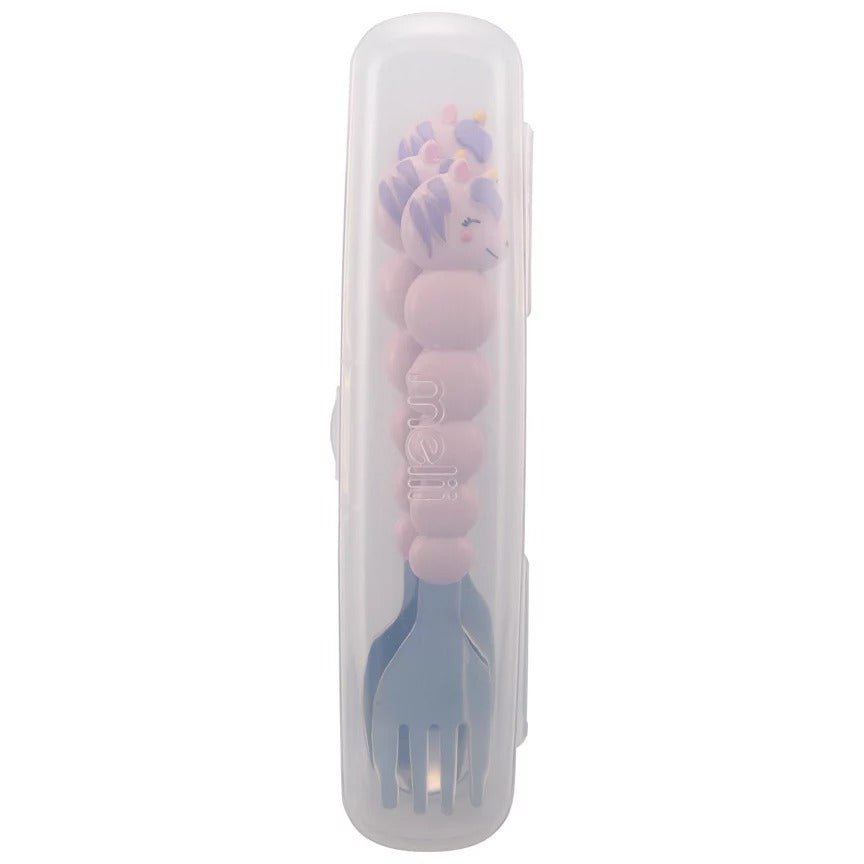 Melii 4 Piece Utensils and Travel Case - BentoBliss