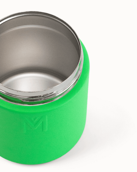 MontiiCo Insulated Food Jar - Apple open