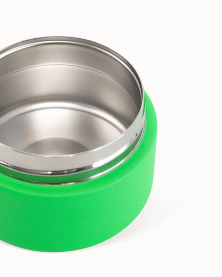 MontiiCo Insulated Mini Food Jar - Apple open