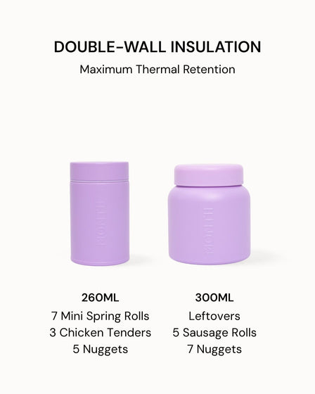 MontiiCo Insulated Snack Pot - Bubblegum lifestyle 2
