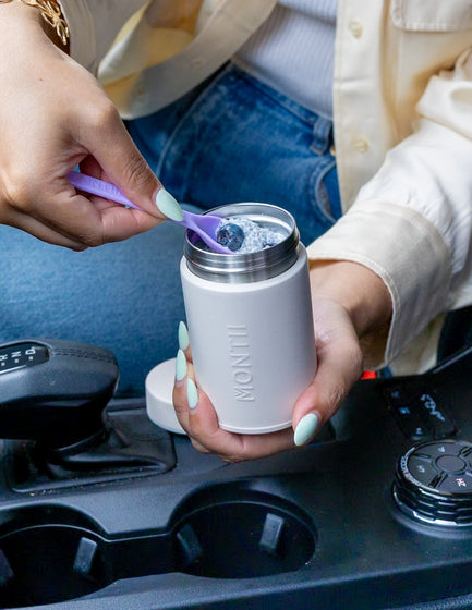 MontiiCo Insulated Snack Pot - Cream lifestyle 1