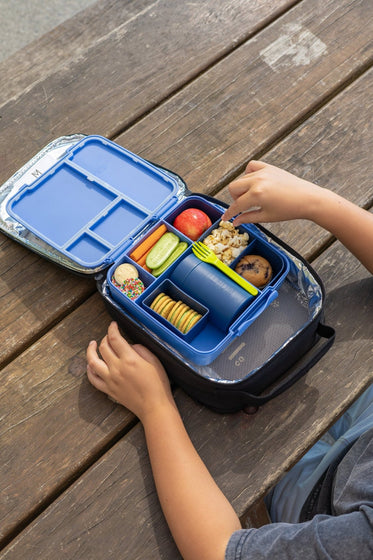MontiiCo Insulated Snack Pot - Navy high res