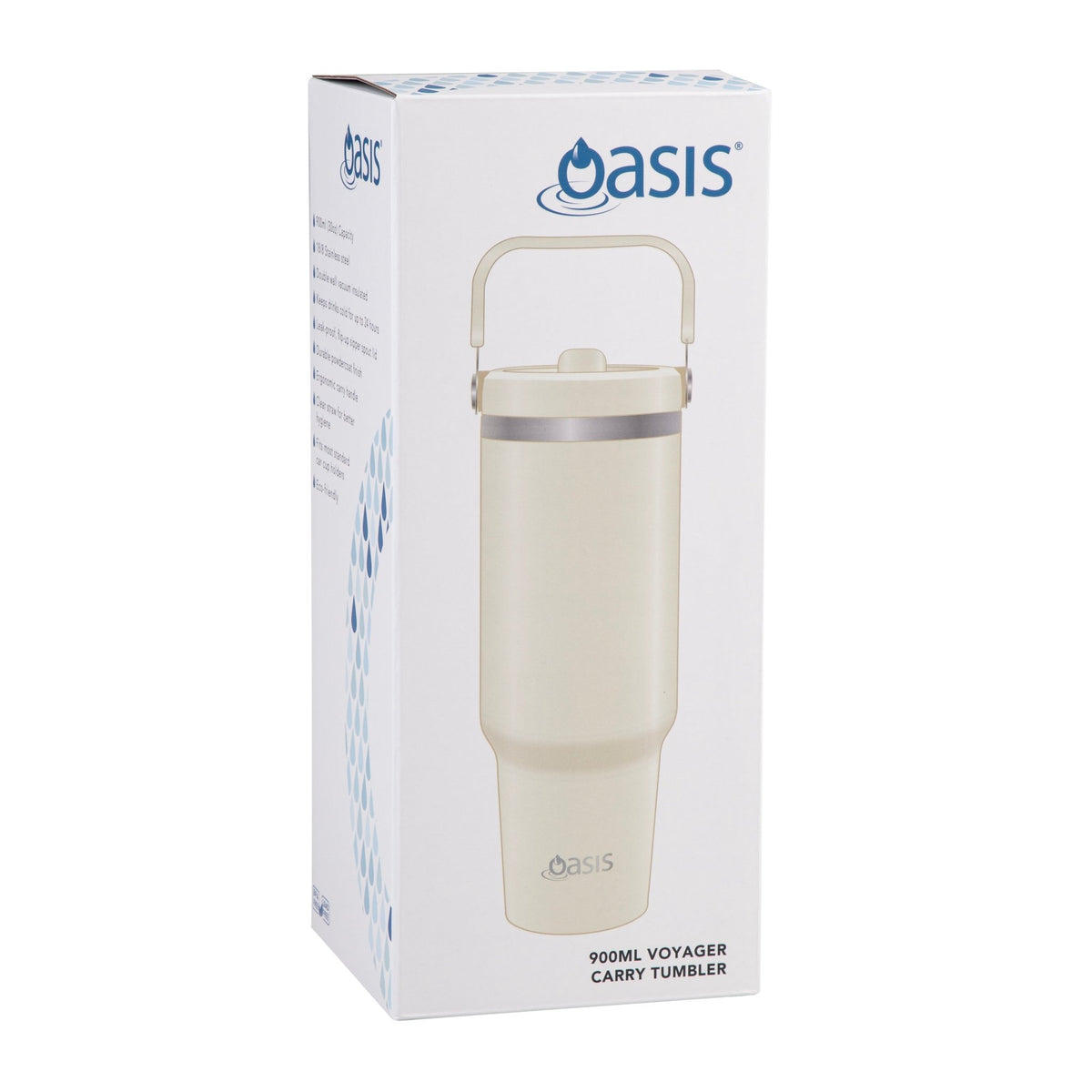 Oasis Insulated Voyager Carry Tumbler 900ml - BentoBliss