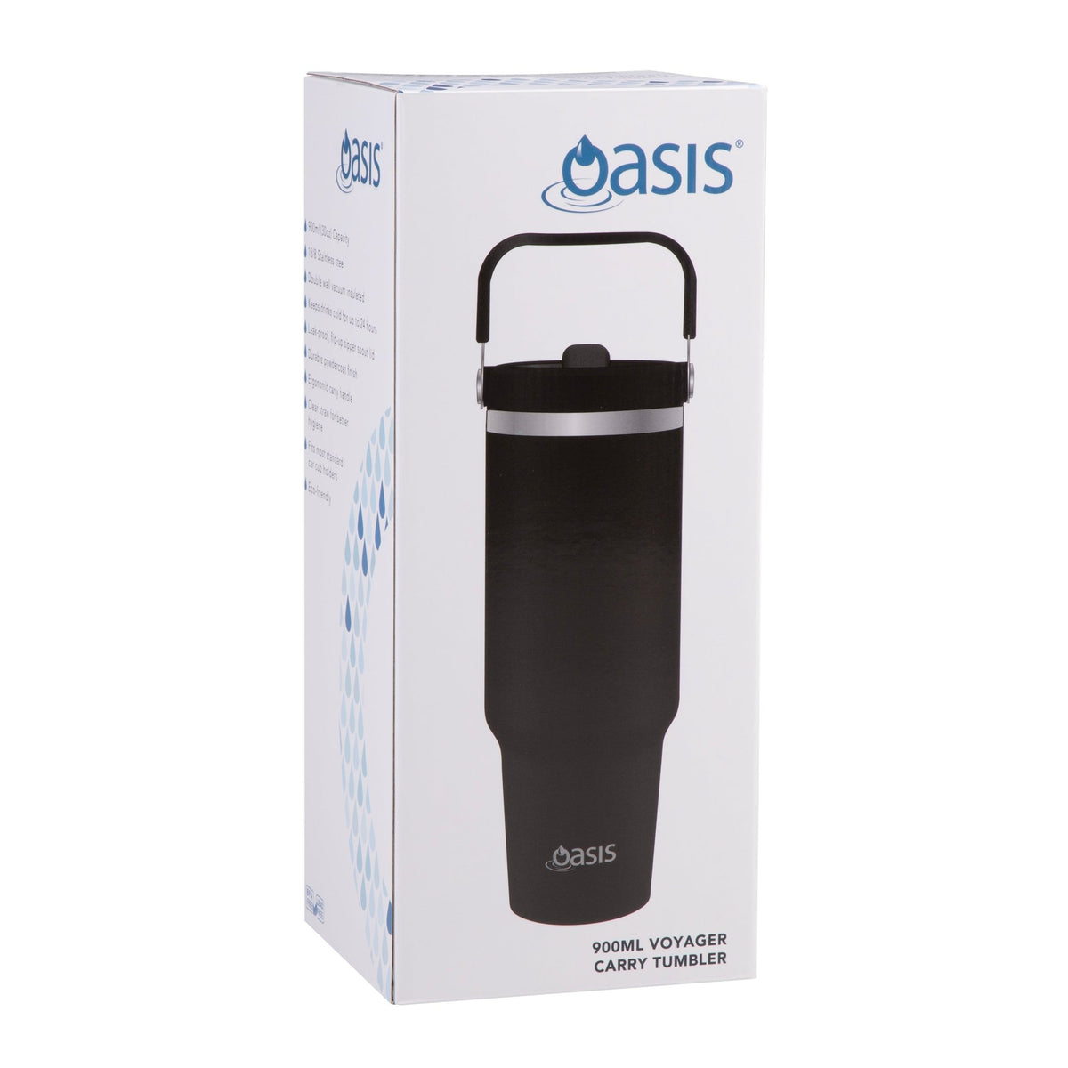 Oasis Insulated Voyager Carry Tumbler 900ml - BentoBliss