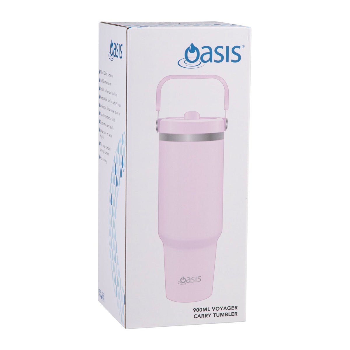 Oasis Insulated Voyager Carry Tumbler 900ml - BentoBliss