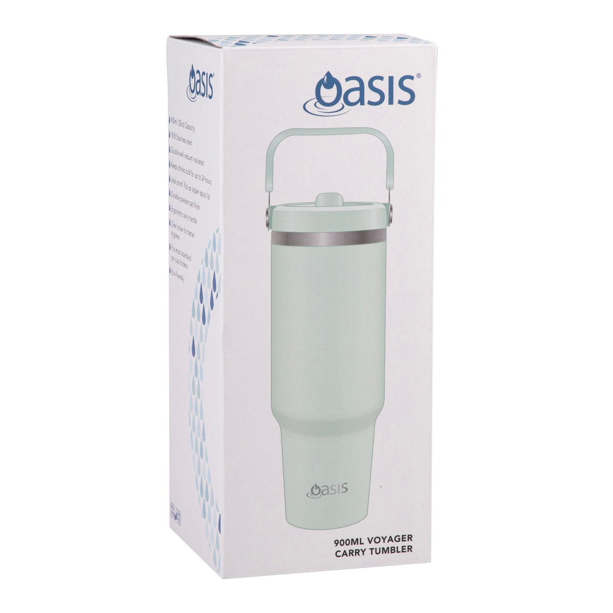 Oasis Insulated Voyager Carry Tumbler 900ml - BentoBliss