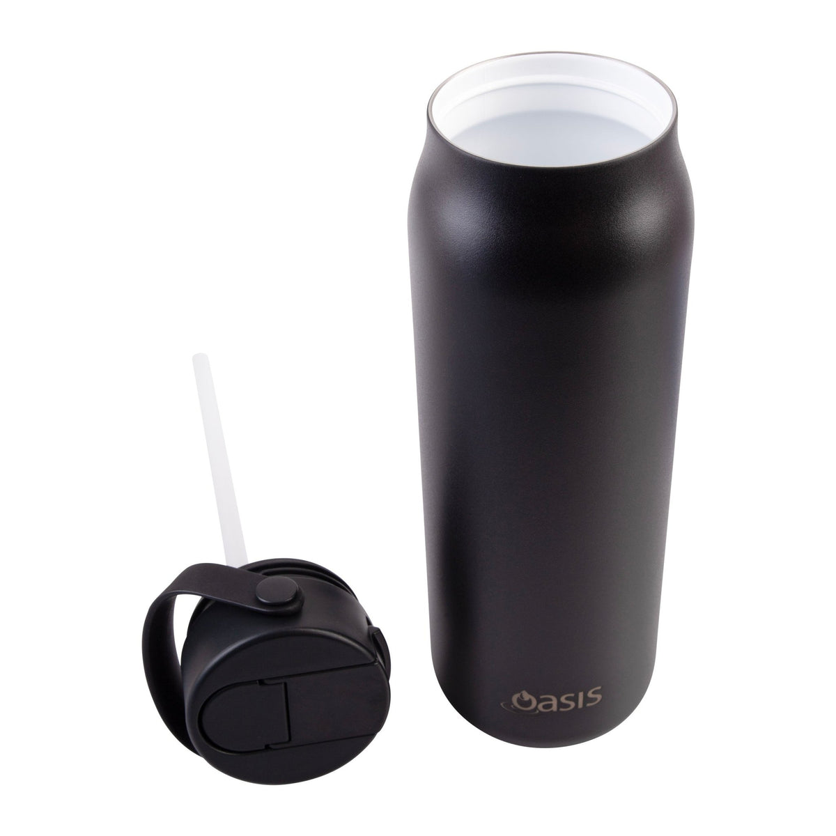 Oasis Ceramic Lined Stainless Steel Sorrento Sipper Bottle 900ml - BentoBliss