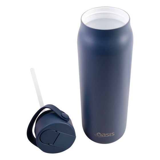 Oasis Ceramic Lined Stainless Steel Sorrento Sipper Bottle 900ml