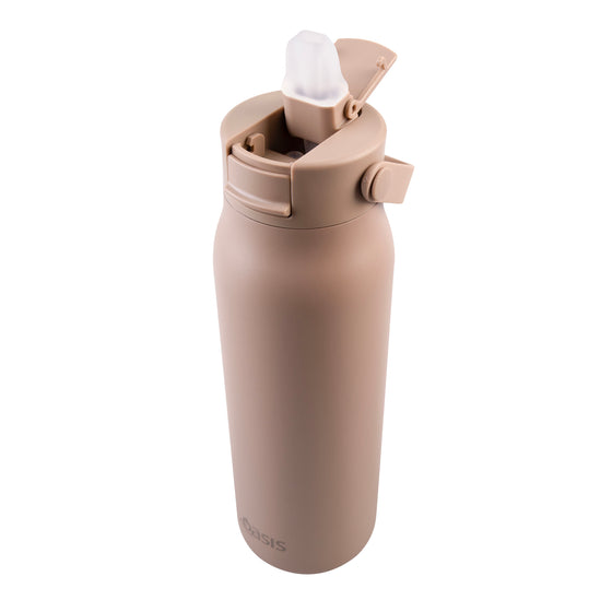Oasis Ceramic Lined Stainless Steel Sorrento Sipper Bottle 900ml