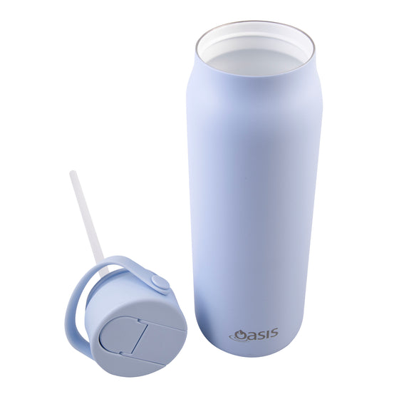 Oasis Ceramic Lined Stainless Steel Sorrento Sipper Bottle 900ml