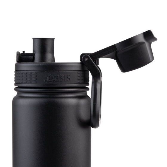 Oasis Insulated Challenger Sports Bottle With Quick Release Cap 550ml