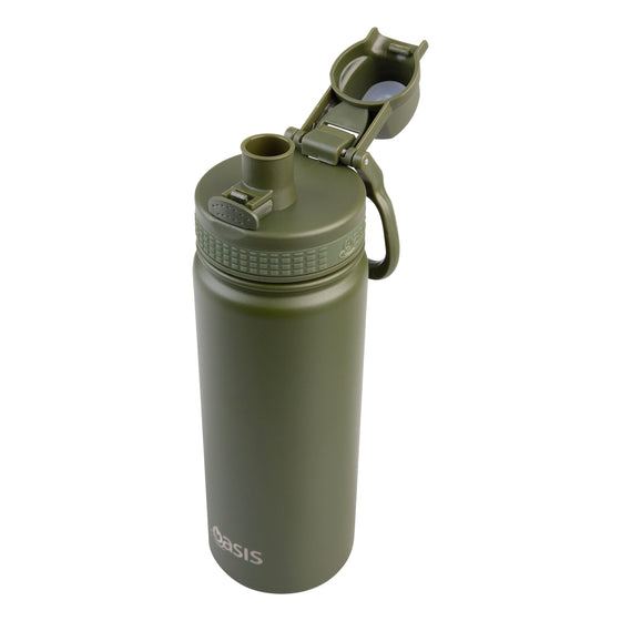 Oasis Insulated Challenger Sports Bottle With Quick Release Cap 550ml