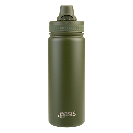 Oasis Insulated Challenger Sports Bottle With Quick Release Cap 550ml