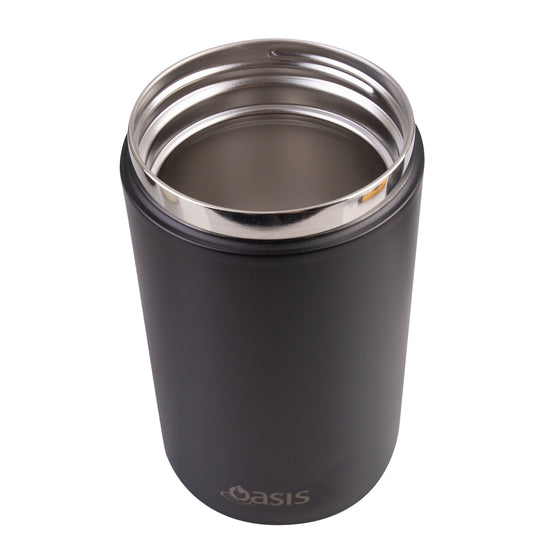 Oasis Insulated Food Flask With Spoon And Handle 700ml
