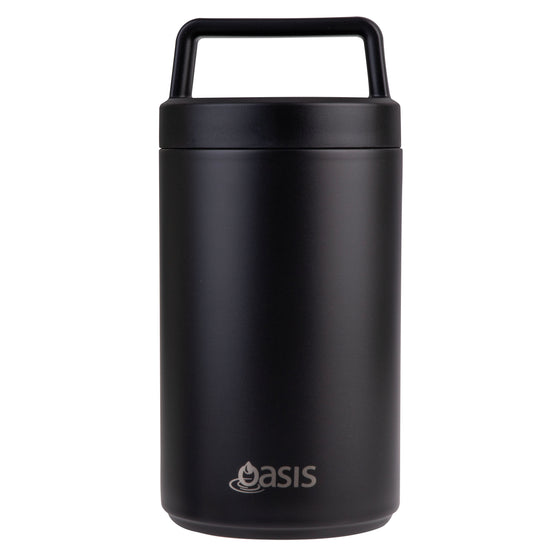 Oasis Insulated Food Flask With Spoon And Handle 700ml