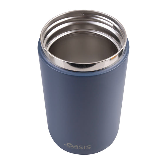 Oasis Insulated Food Flask With Spoon And Handle 700ml