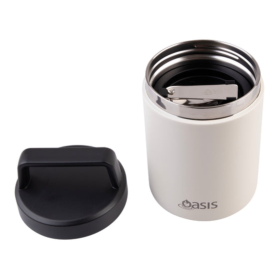 Oasis Insulated Food Flask With Spoon And Handle 480ml