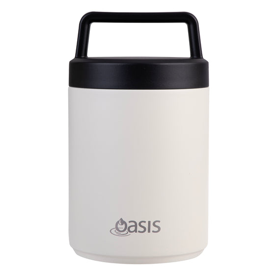 Oasis Insulated Food Flask With Spoon And Handle 480ml