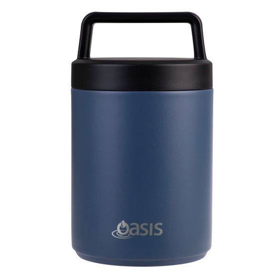 Oasis Insulated Food Flask With Spoon And Handle 480ml