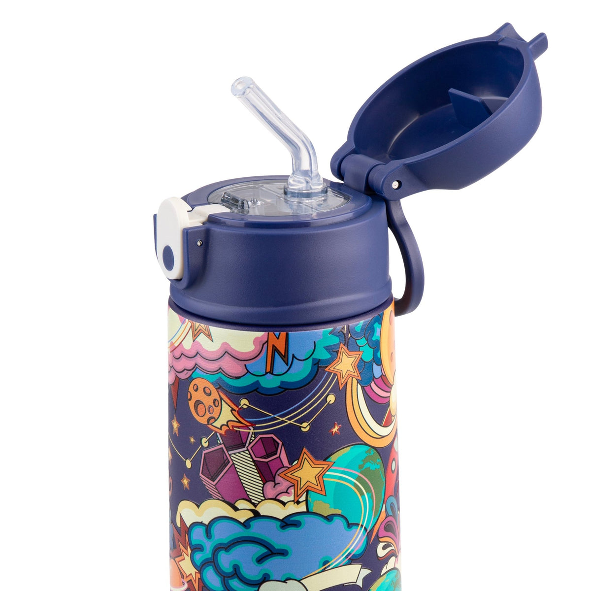 Sachi Insulated Lunch Bag & Bottle Bundle - Alien Adventures - BentoBliss