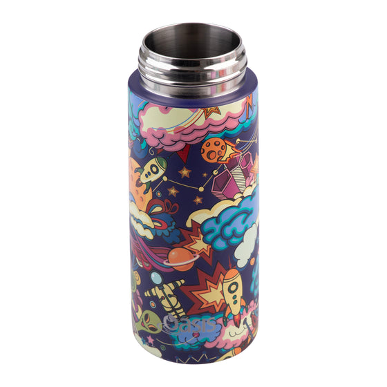 Sachi Insulated Lunch Bag & Bottle Bundle - Alien Adventures