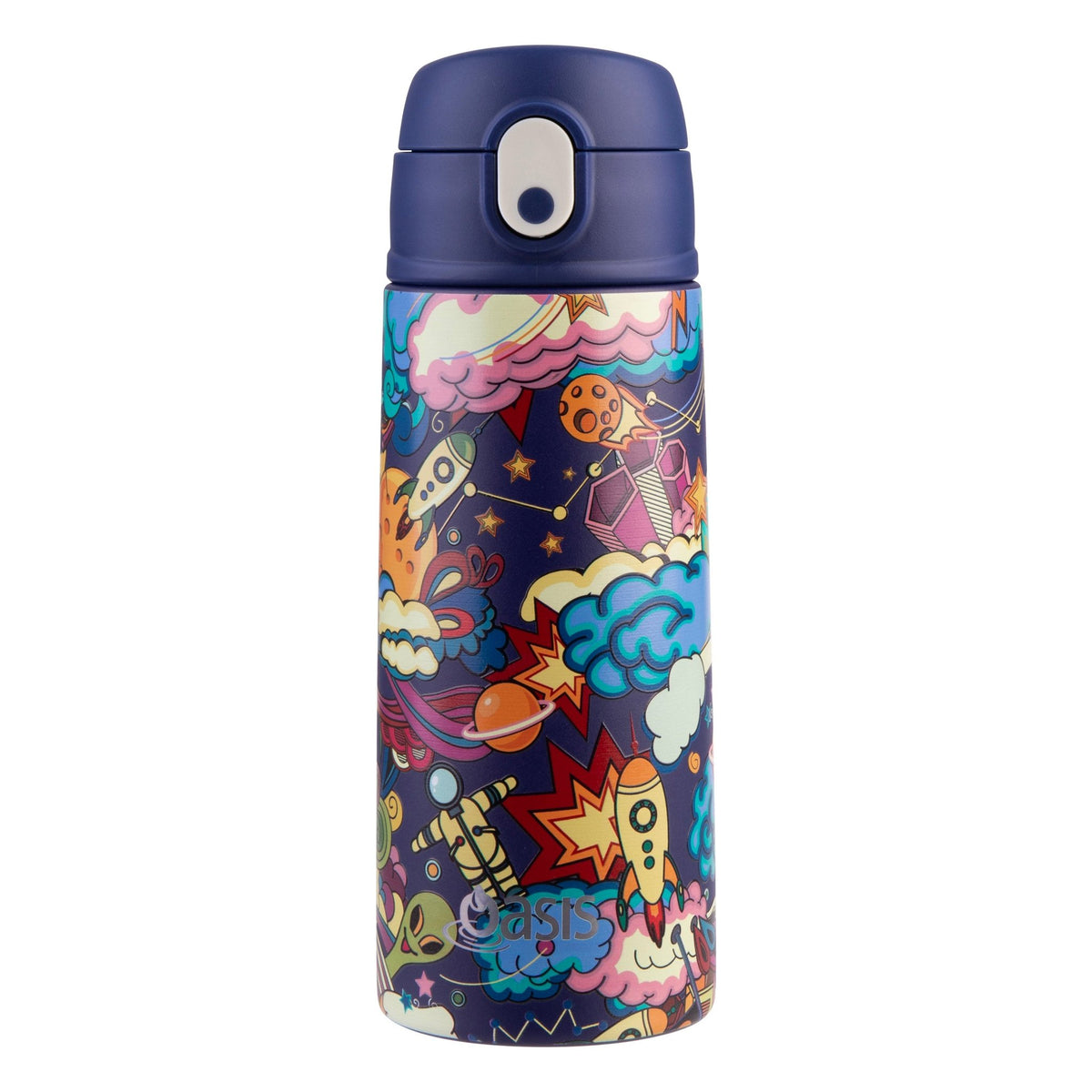 Sachi Insulated Lunch Bag & Bottle Bundle - Alien Adventures - BentoBliss