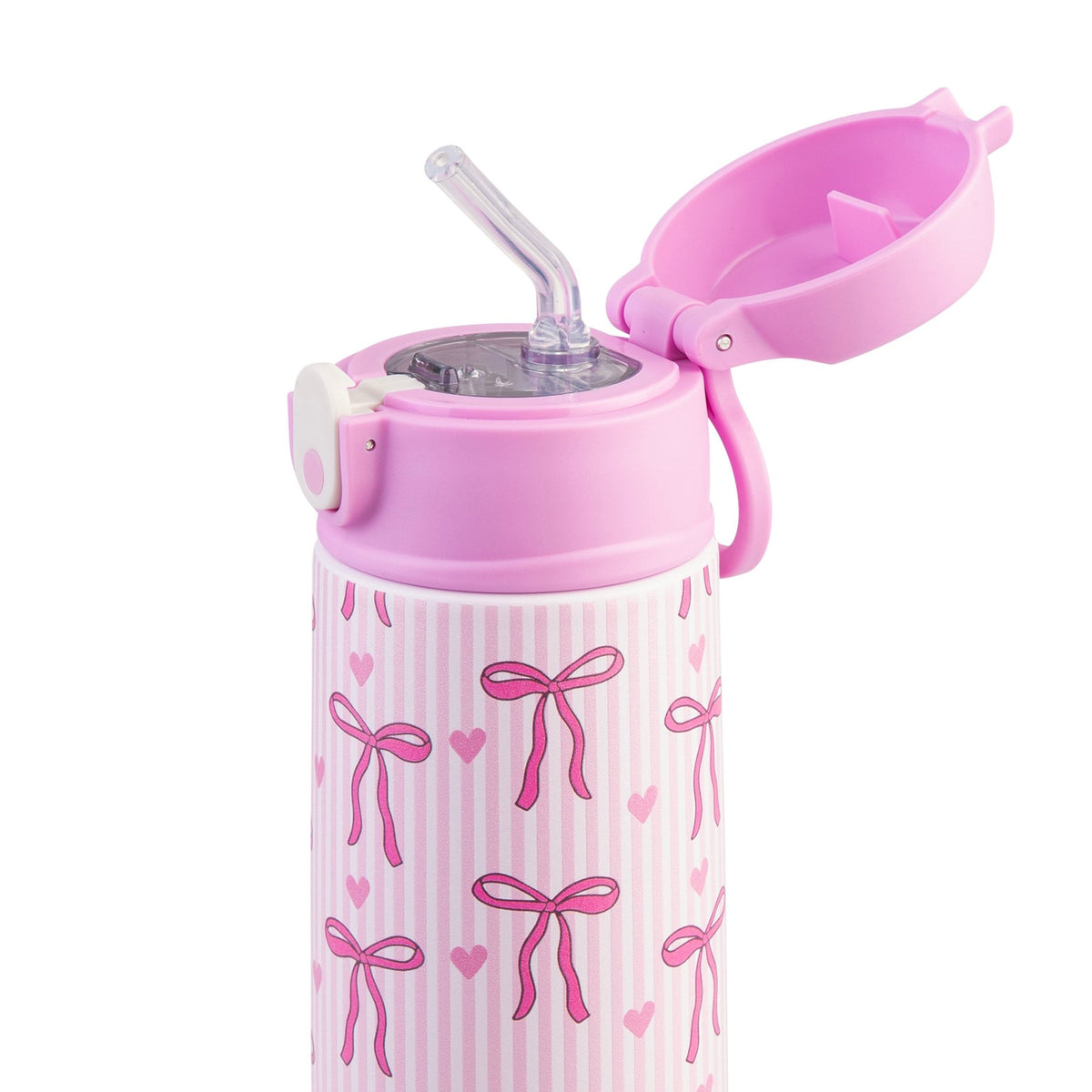 Sachi Insulated Lunch Bag XL & Bottle Bundle - Bows & Hearts - BentoBliss