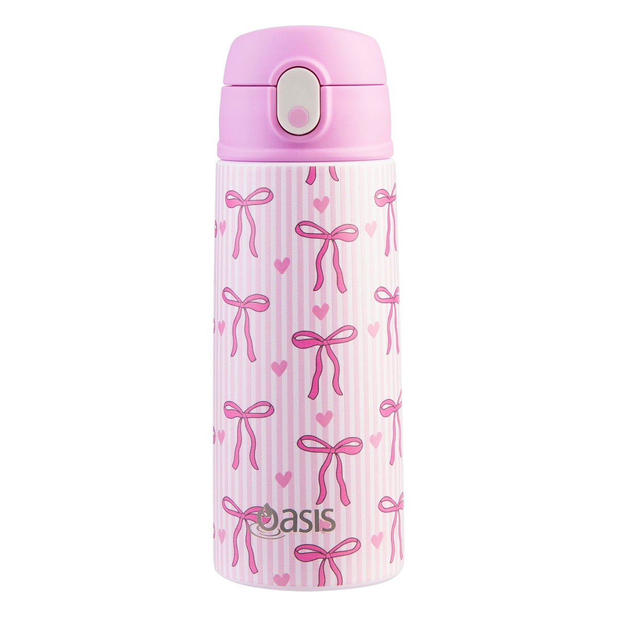 Sachi Insulated Lunch Bag XL & Bottle Bundle - Bows & Hearts - BentoBliss
