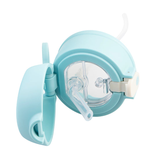 Oasis Stainless Steel Double Wall Insulated Kid's Drink Bottle W/Sipper Straw 550ML