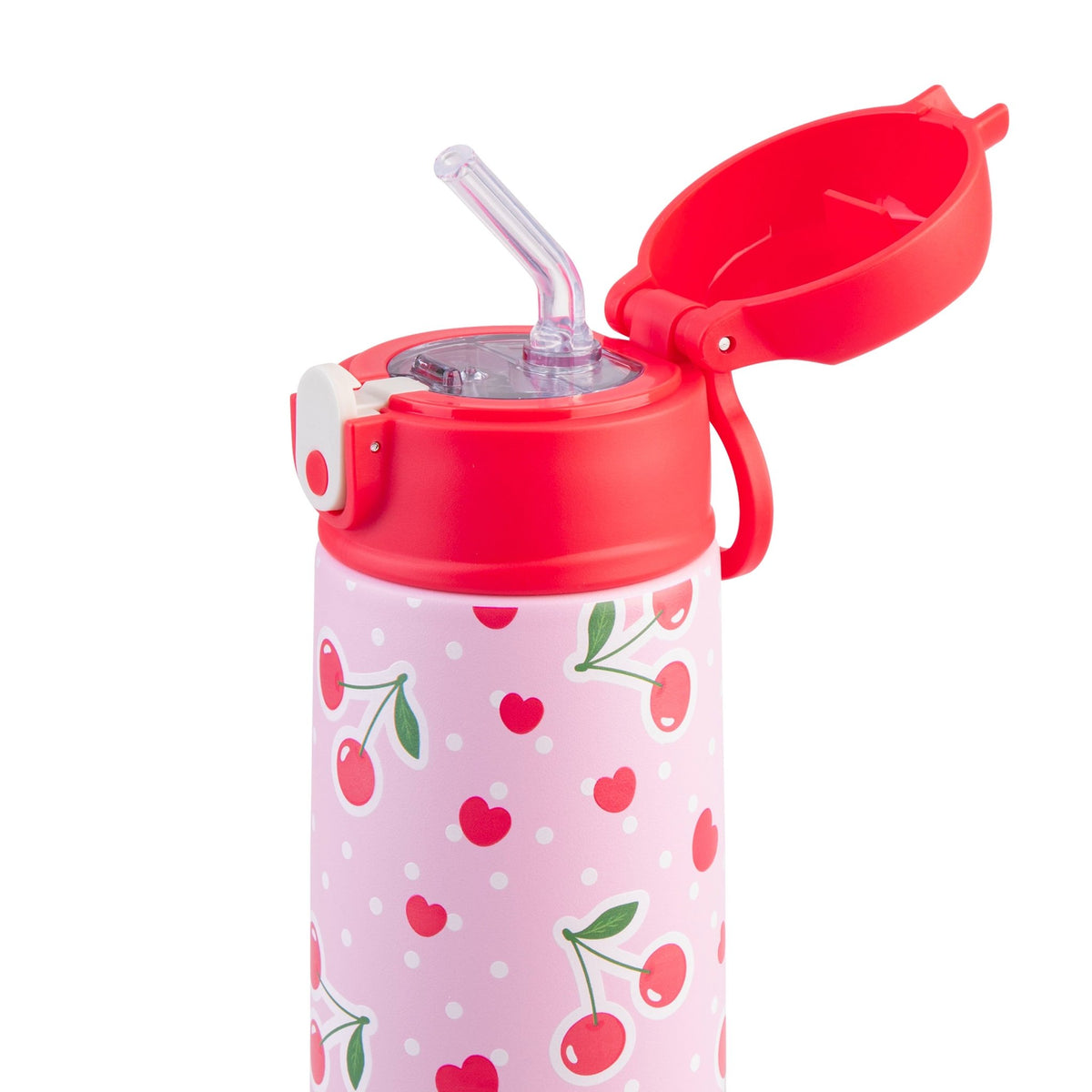 Sachi Insulated Lunch Bag & Bottle Bundle - Cherry Crush - BentoBliss