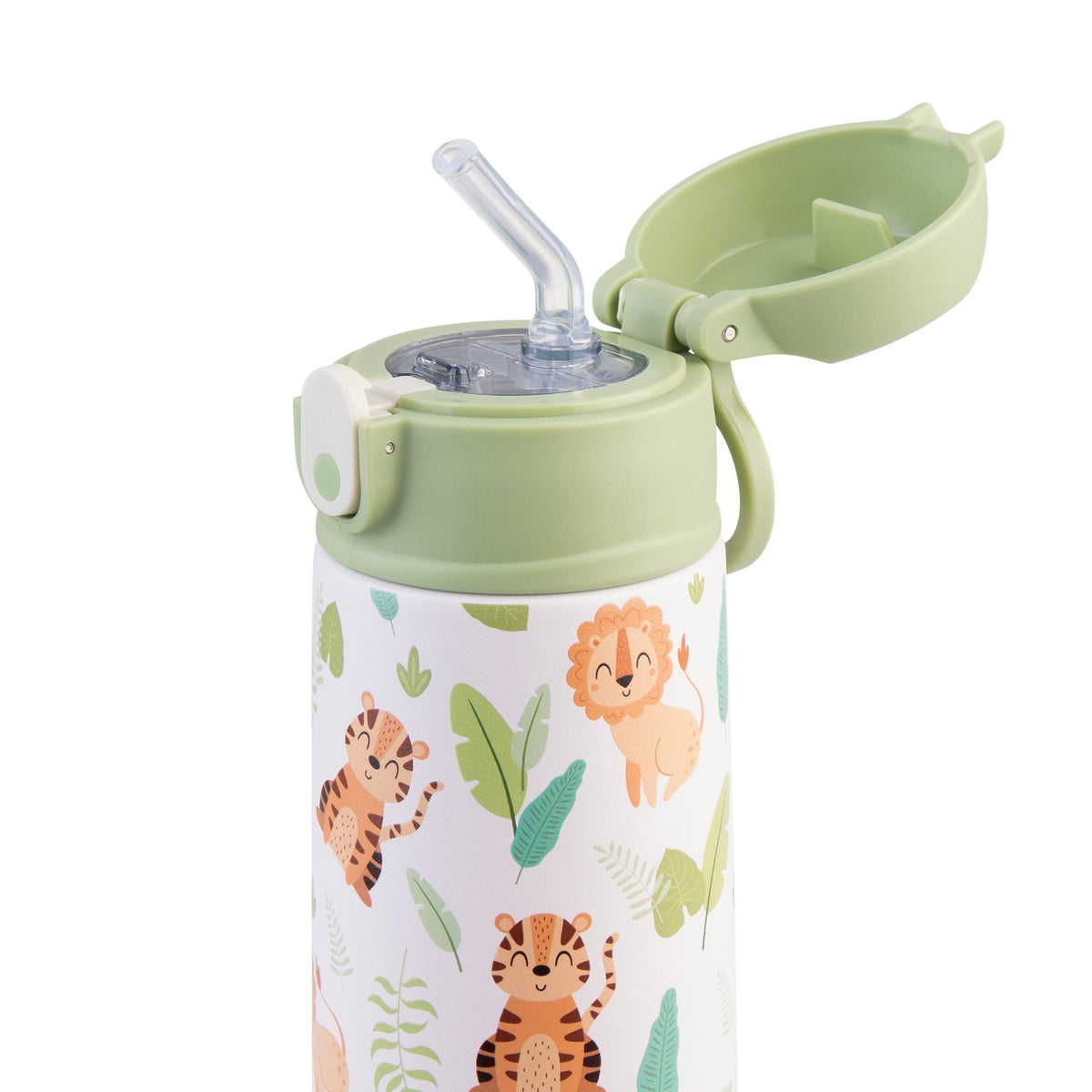 Sachi Insulated Lunch Bag & Bottle Bundle - Jungle Buddies - BentoBliss