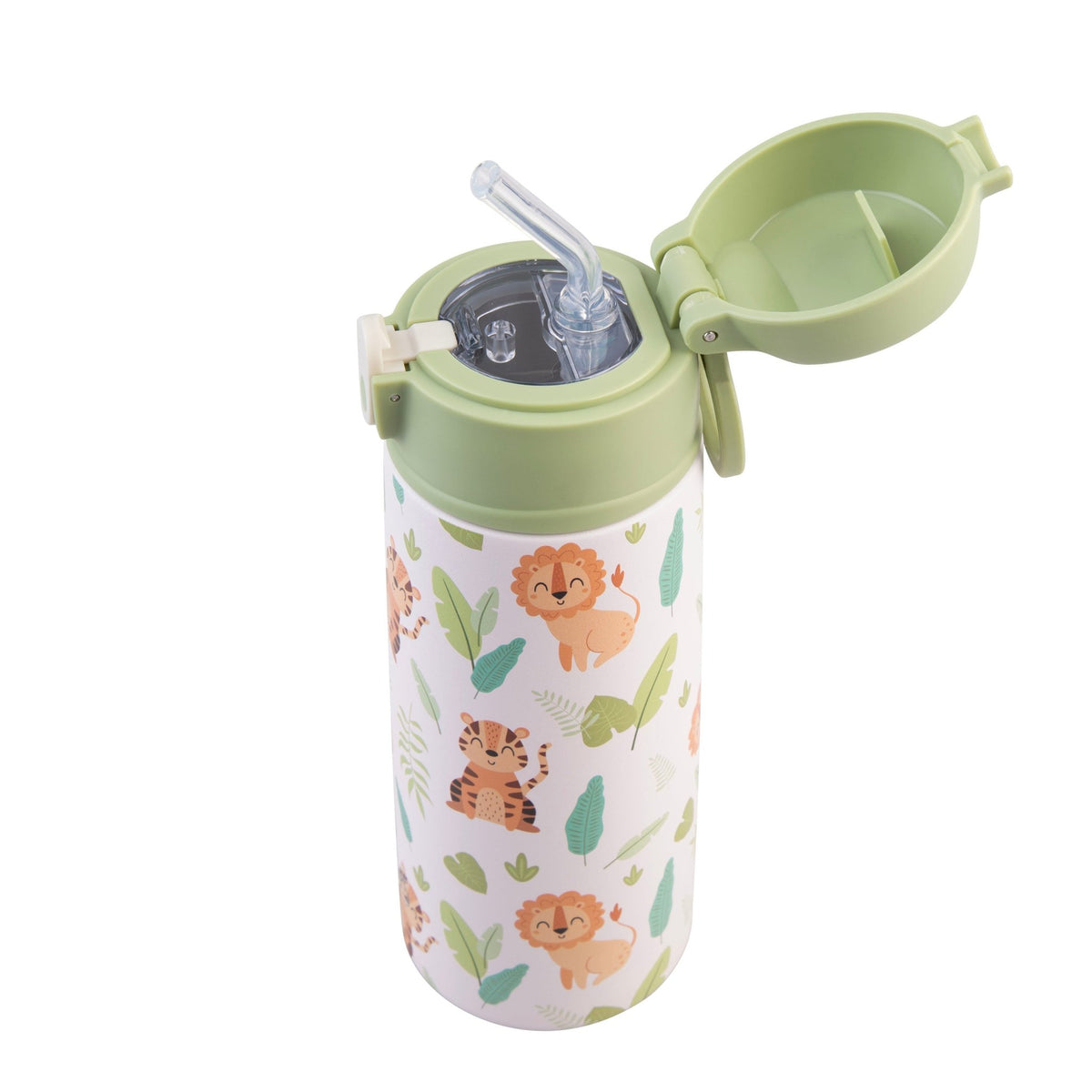 Sachi Insulated Lunch Bag & Bottle Bundle - Jungle Buddies - BentoBliss