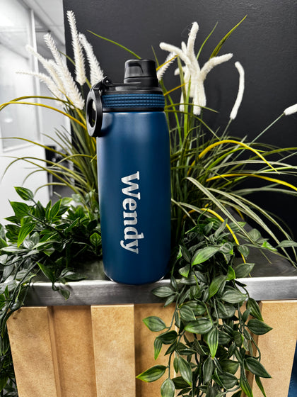 Oasis Insualted Sports Bottle With Screw Cap 780ml - Navy