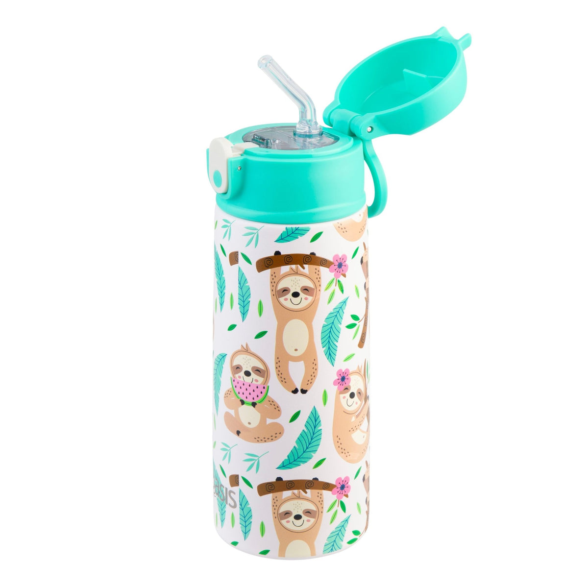 Sachi Insulated Lunch Bag & Bottle Bundle - Sleepy Sloths - BentoBliss
