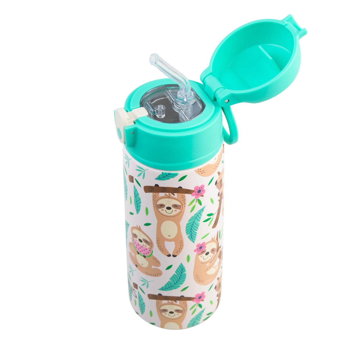 Sachi Insulated Lunch Bag & Bottle Bundle - Sleepy Sloths - BentoBliss