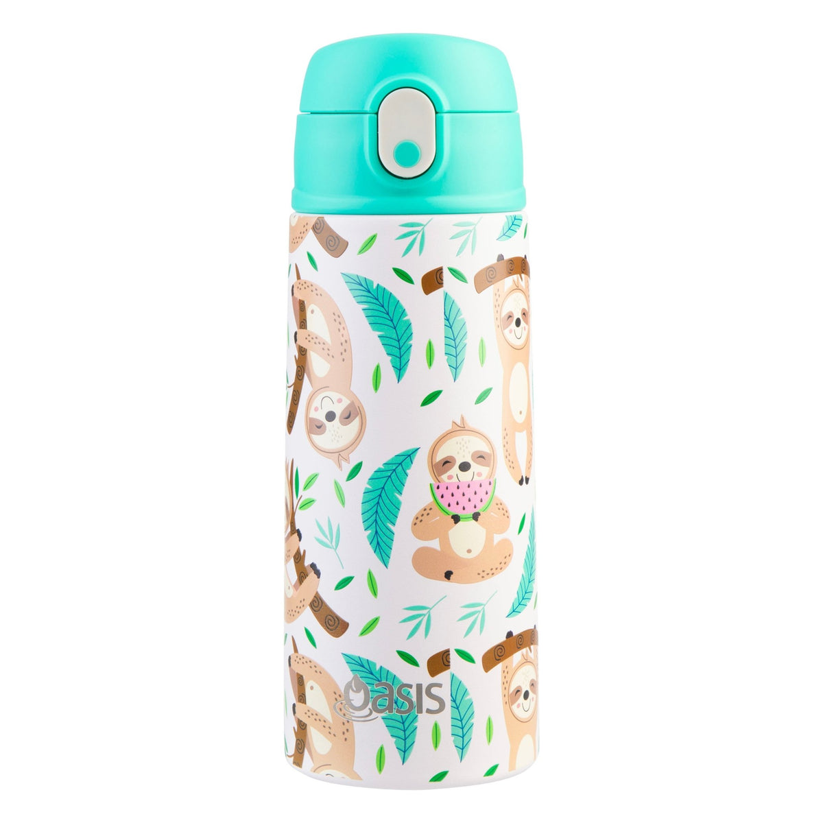 Sachi Insulated Lunch Bag & Bottle Bundle - Sleepy Sloths - BentoBliss