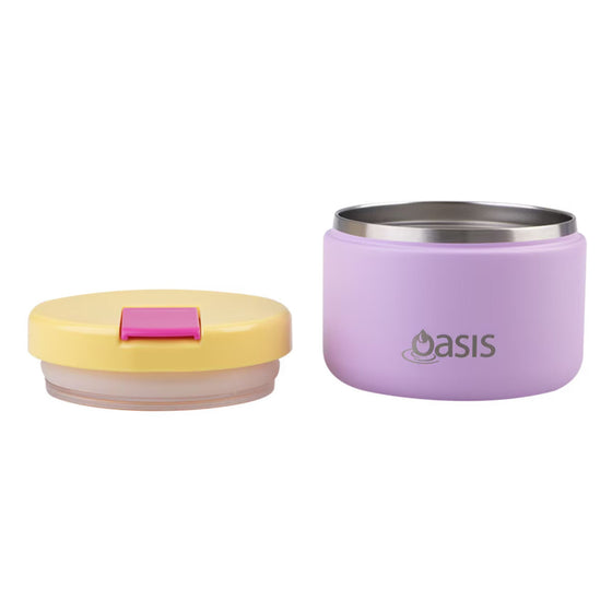 Oasis Food Jar & Junior Commuter Bundle - Bubblegum Pink