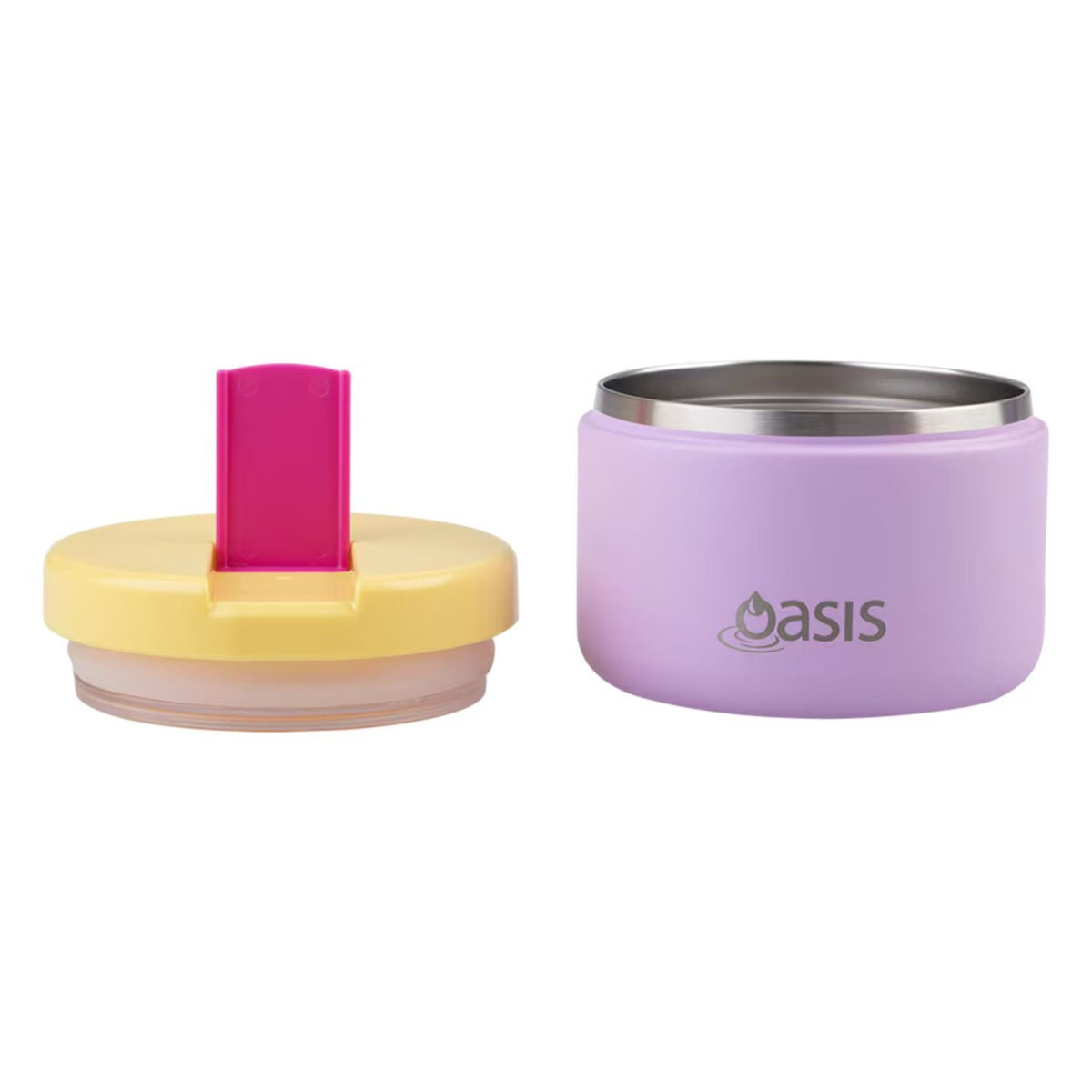Oasis Food Jar & Junior Commuter Bundle - Bubblegum Pink - BentoBliss